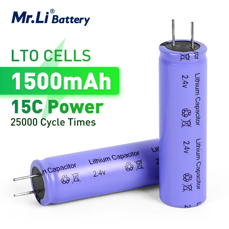 参考価格 Mr Li チタン酸リチウム電池2 4v 1500mah Lto 低温 長寿命 日曜大工用 12v で 購入 Sekkomon Jp