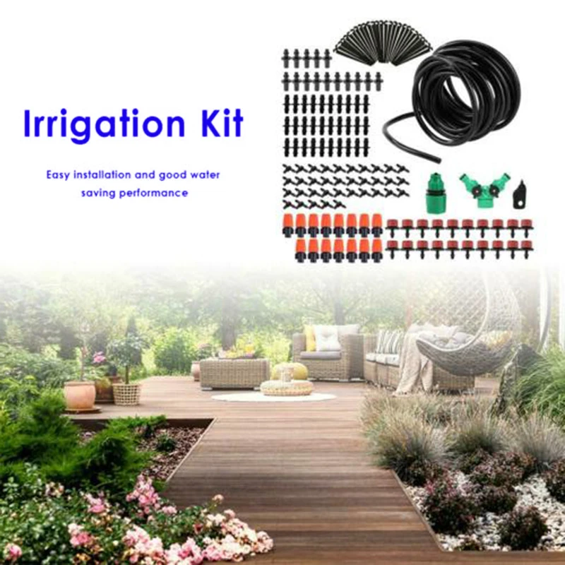 30 м набор для полива воды микро капельная система полива растений Сад Двор Спринклер