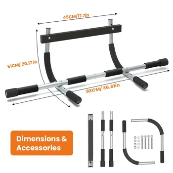 Nupull Adjustable Door Pull Up Bar