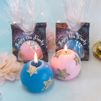 

Heavenly Body Shape Smokeless Candle Baby Shower Birthday Party Cake Topper Decor Supplies