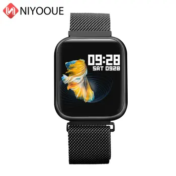 

P80 Bluetooth Smart Watch Full Touch Screen Heart Rate Message Remind Ip68 Waterproof Smartwatch For Apple Xiaomi Samsung Phone