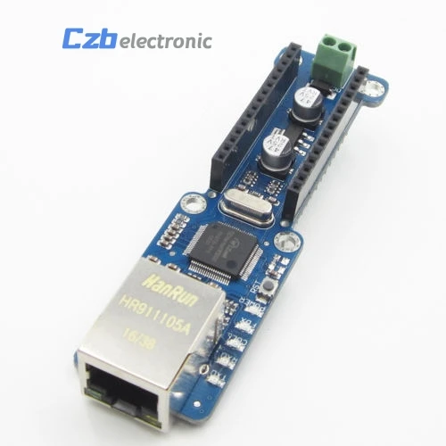 Стандартный Ethernet Nano Shield W5100 LAN сетевой модуль Поддержка Micro-SD TCP UDP для Arduino V3.0 R3 UNO Mega