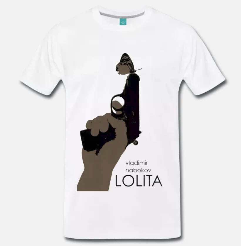 Футболка Лолита В. Набоков Стэнли Кубрик-Культ-1-S-M-L-XL-2XL-3XL |