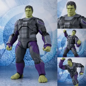 

SHF Hulk Action Figure 2019 Movie Marvel Avengers 4 Endgame Hulk Toys Action Figures Model Doll Gift