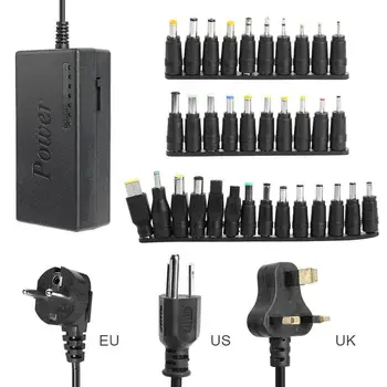 

Universal Power Charging Adapter Practical Multifunctional Notebook Almighty 12-24V 96W Adjustable 34 Supply Charger Plugs