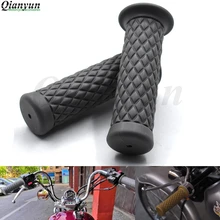 Универсальный 7/" 22 мм мотоцикл Винтаж резиновый руль для мотоцикла для HONDA CBR125R CBR150R PCX125 PCX150 VTX1300 VTR1000F