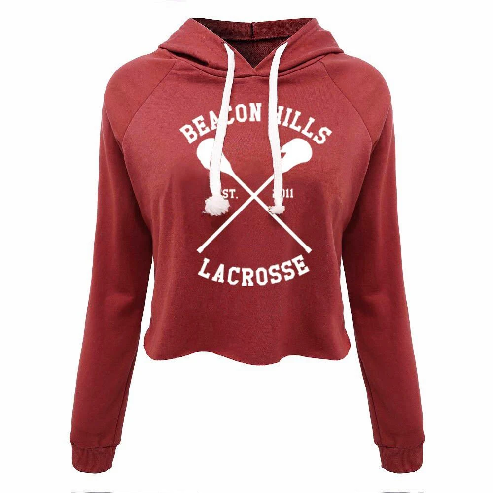 Coast education violation Teen Wolf Beacon Hills Lacrosse Stilinski 24 Thin Sweatshirt Women Lady  Sexy Crop Top - Hoodies & Sweatshirts - AliExpress
