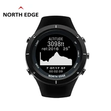 North Edge Range Pro мужские спортивные цифровые gps часы Bluetooth Бег Плавание Дайвинг шагомер компас пузырьковый уровень часы для мужчин