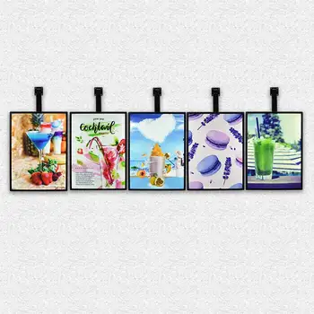 

Hotel menu display products indoor menu board light board advertising