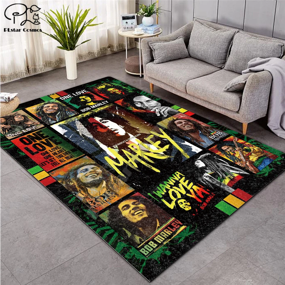 Нескользящий коврик в стиле хип хоп нескользящий 3D для столовой гостиной мягкий