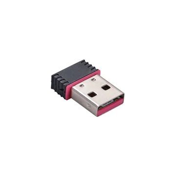 

100pcs 150Mbps USB 2.0 Wireless Wifi Adapter High Speed Network Card Dual Band 802.11n AC Receiver For Laptop Desktop With Box