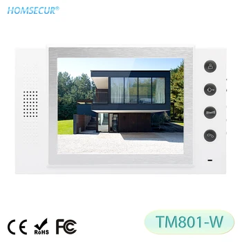 

HOMSECUR 800x600 8” Indoor Monitor TM801-W For HDW Wired Video Door Phone Intercom System
