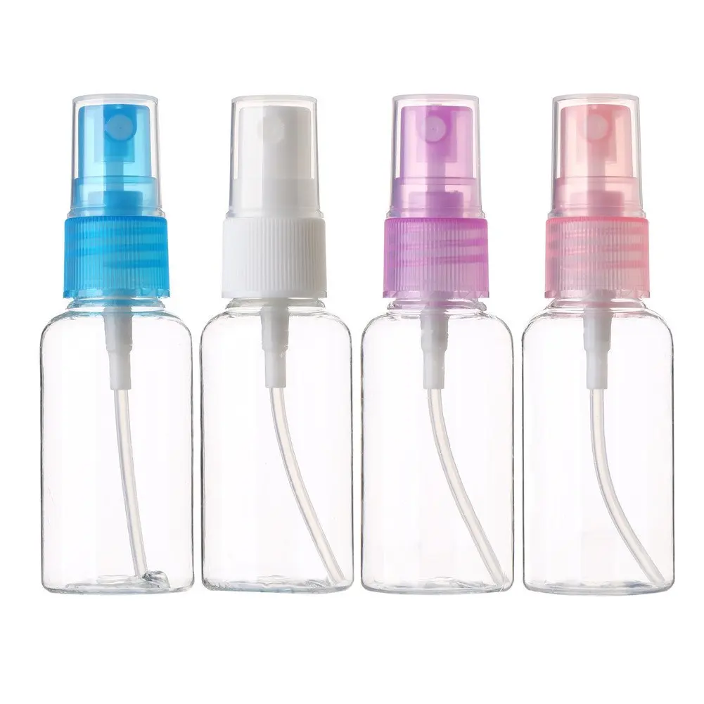 

Lots 50Pcs 50ml Travel Bottle Perfume Bottle Plastic PET Cosmetic Perfume Atomizer Watering Can Portable Travel Bottles