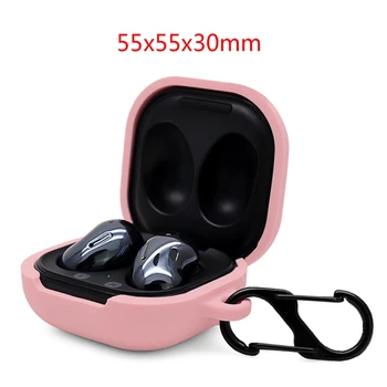 

Siamese Design Protective Cover Silicone Case for Galaxy-Buds live Earphone
