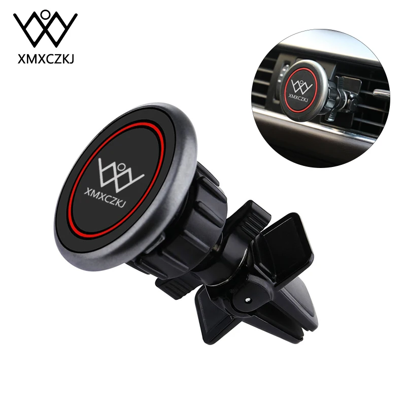 

XMXCZKJ Universal Car Phone Holder 360 Degree Twist-Lock Magnetic Air Vent Mount Phone Stand For iPhone Holder For Phone In Car