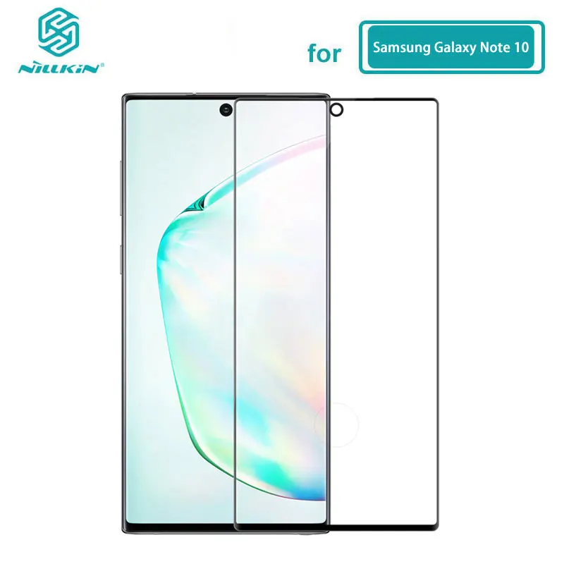 Tempered Glass For Samsung Galaxy Note 10 Plus Note10+ Lite Nillkin 3D CP+ Max Full Cover Film For Samsung Note 10 Plus Glass