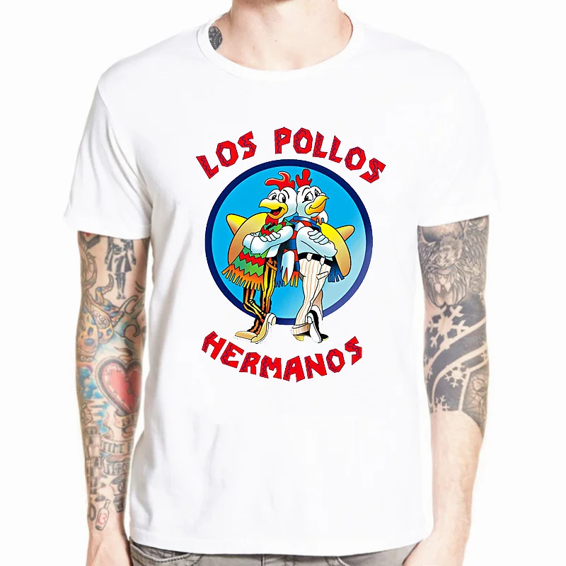 T Shirt Sleeve Los Pollos Print Men T Shirt Casual O-neck Summer Men Tshirt Loose Cool Men T-shirt Funny T Shirts Streetwear T Shirt Sleeve Los Pollos Print Men T Shirt Casual O-neck Summer Men Tshirt Loose Cool Men T-shirt Funny T Shirts Streetwear