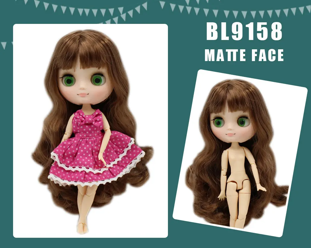 Icy Dbs Blyth Middie Doll Glossy And Matte Face Suitable For Diy Change 20Cm Joint Body 1/8 Bjd Girl Toys 27 Icy Dbs Blyth Middie Doll Glossy And Matte Face Suitable For Diy Change 20Cm Joint Body 1/8 Bjd Girl Toys
