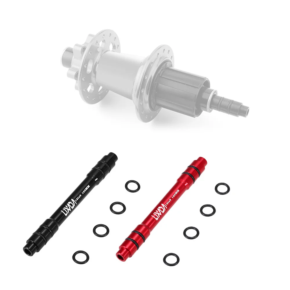 12mm to 9mm QR Adapter MTB Bike Thru Axle Hub Quick Release 100/135/142/148mm Bicycle Front Wheel | Спорт и развлечения