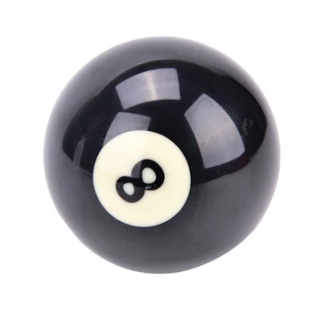 

Sport Pool Table Indoor Accessories Tool Number 8 Replacement Billiard Ball Cue Training Normal Standard Beginner Black Durable