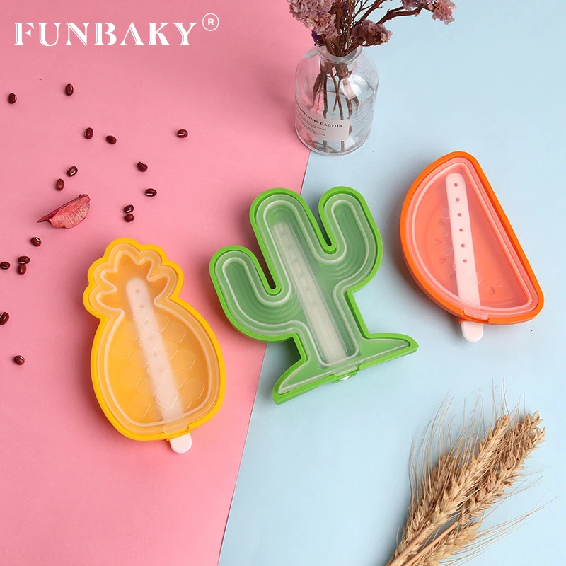 FUNBAKY креативная форма для мороженого в форме кактуса инструменты эскимо ручной