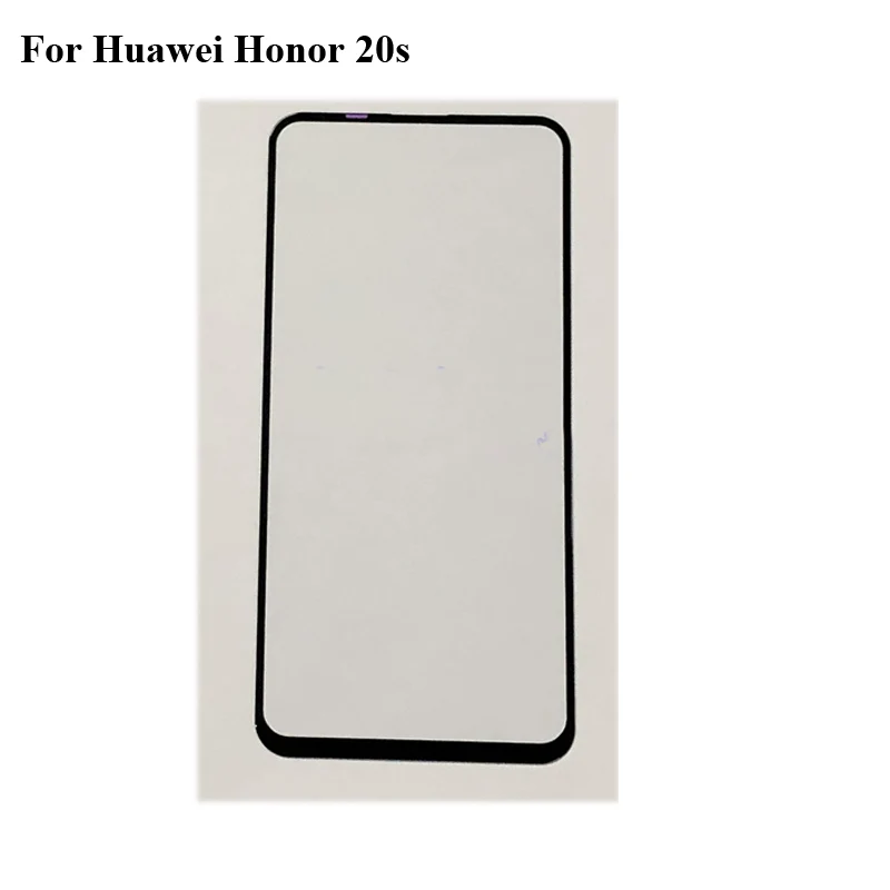 Передняя внешняя стеклянная линза сенсорного экрана для Huawei Honor 20 S без гибкого