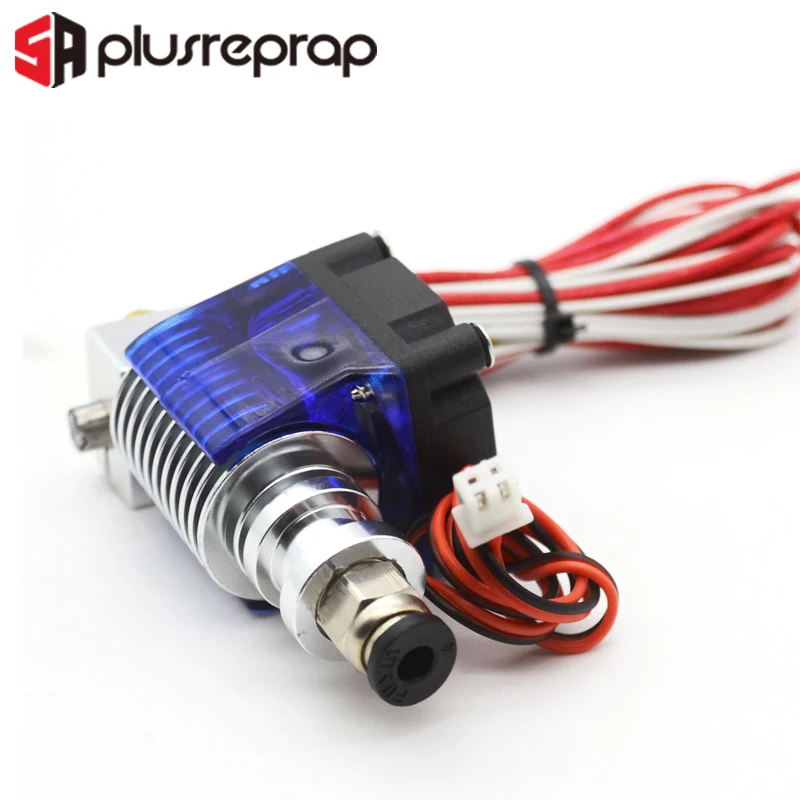 Экструдер V6 J head Hotend Bowden Wade нагреватель вентиляторная насадка теплоотвод для 1 75/3 0