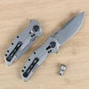 Green thorn 0308 folding knife D2 blade G10 + TC4 Titanium 3D handle camping outdoor fruit knife practical folding knife EDC ► Photo 2/6