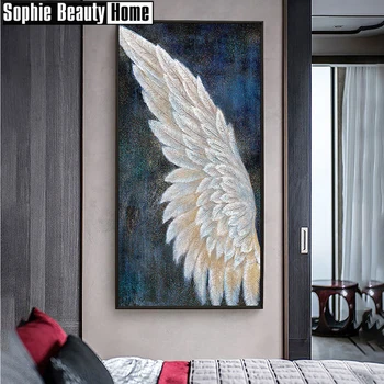

DIY Diamond Painting Angel wings Cross Stitch Diamond Embroidery Patterns Full Round/Square rhinestones Mosaic home decor 204030