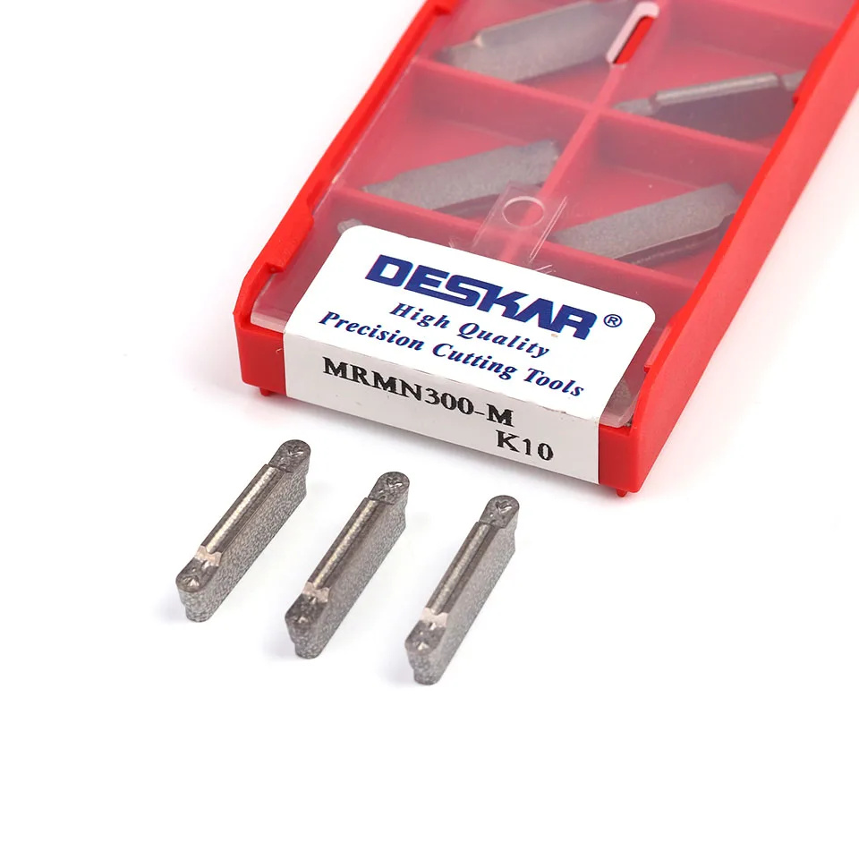 

MRMN200-G MRMN300-M MRMN400-M K10 DESKAR 100% slotted carbide insert CNC aluminum copper machining turning tool