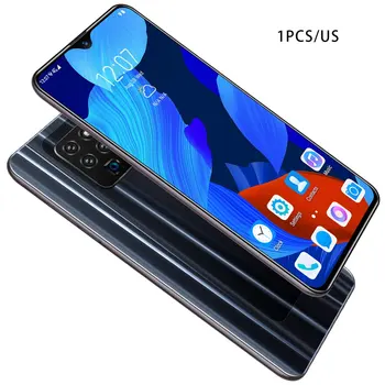 

Mate35 6.3 inch Android smart phone 2+ 16g Water drop screen 3D glass back cover Memory card dual card dual standby