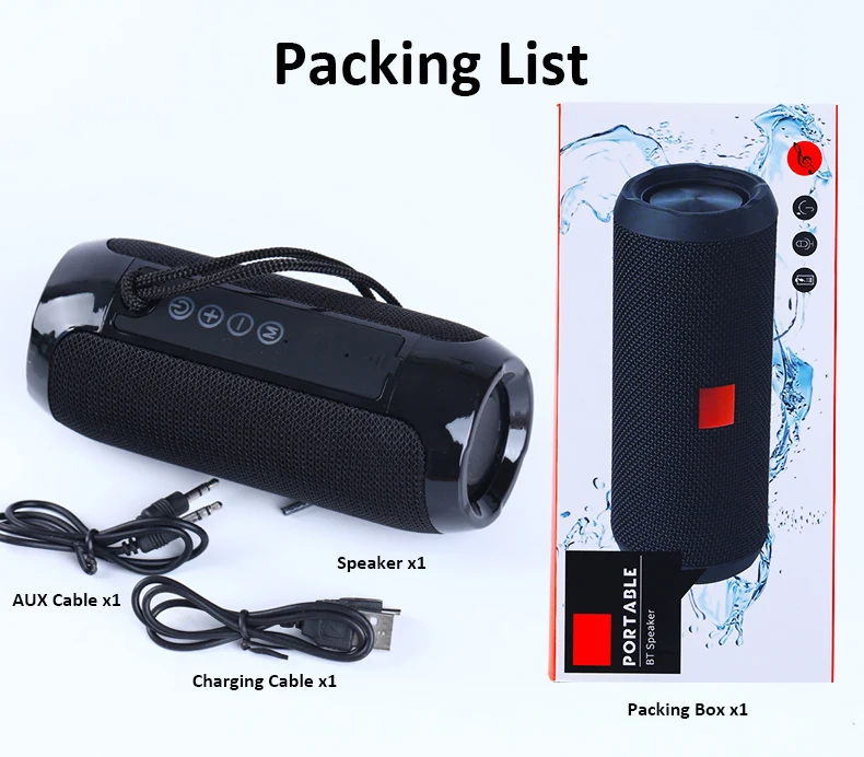 tg117 portable bt speaker