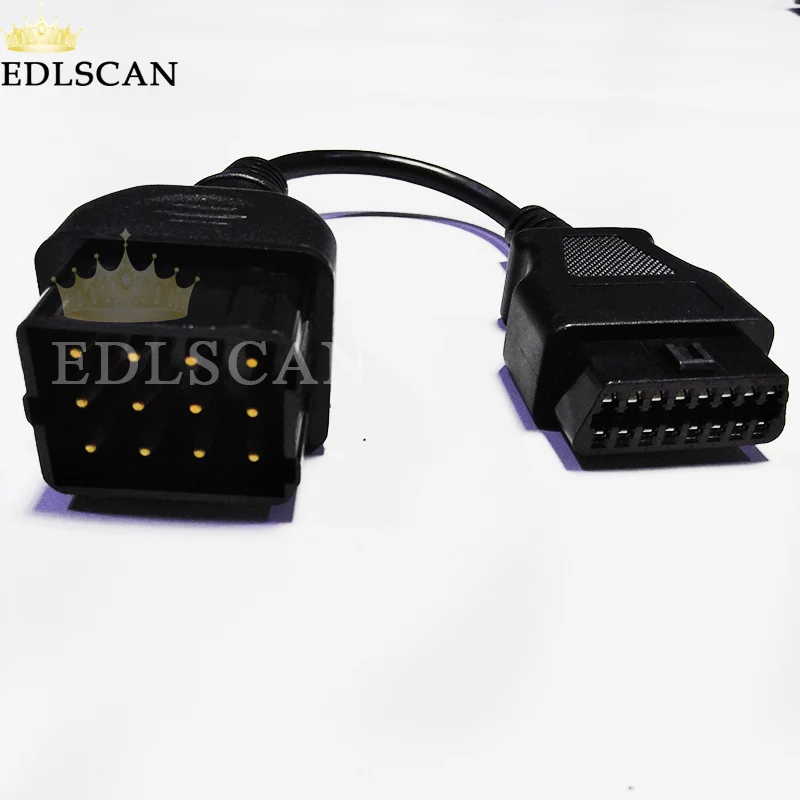 EDLSCAN грузовик диагностический кабель для Volvo vocom 88890300 диагностический кабель 8 Pin 14 контактный 12 штепселный кабели