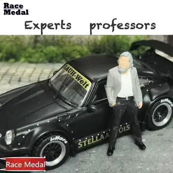 

Race RM Medal 1:64 The Playing Field Scale Figure Elite professor Scenario Model Set For Matchbox Children Toy Group