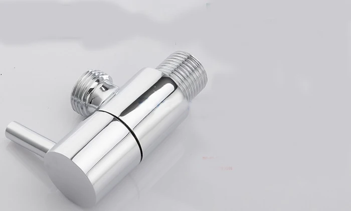 CLASSIC Bathroom accessory BRASS 1 / 2*1/2 interface round angle valve AG809