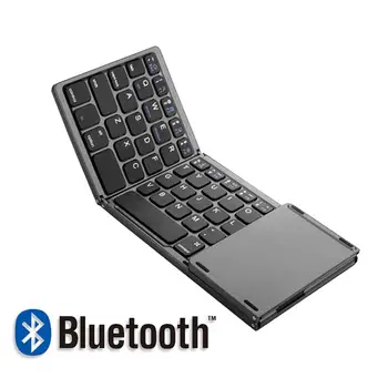 

Mini Foldable Touch 3.0 Bluetooth Keyboard For iPhone iPad Samsung Dex Win iOS Android System