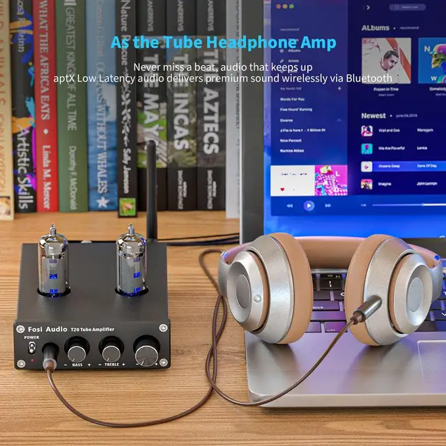 Power Amp Portable Headphone Amplifier For Home Passive Speakers 4