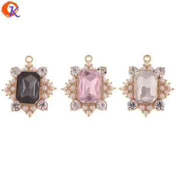 

Cordial Design 30Pcs 24*28MM Jewelry Accessories/DIY Earrings Making/Earrings Parts/Crystal Pendant/Hand Made/Earring Findings