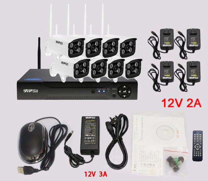 8ch wifi ip camera accessories