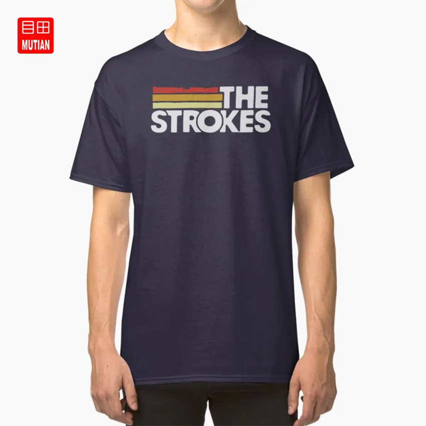 Футболка с надписью the music strokes killers rock stars ограниченный выпуск 2019 | Мужская одежда