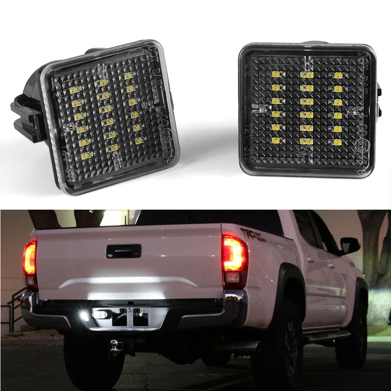 DERI 2 шт. 18SMD светодиодный светильник номерного знака для Toyota Tundra- для Toyota Tacoma- светодиодный номерной знак лампы