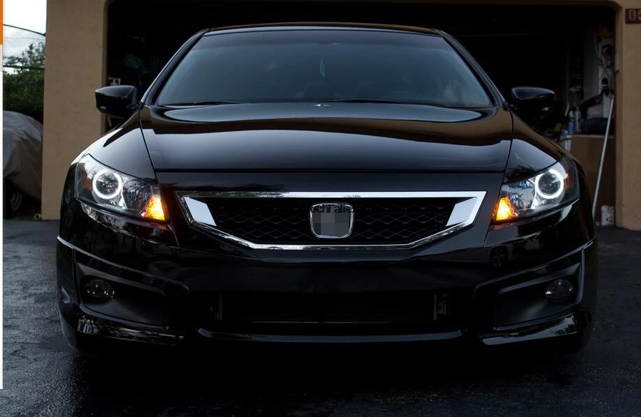 HochiTech для Honda Accord coupe 2008-2011 ультра яркий SMD белый светодиодный ангельские глазки 2600LM halo Кольцо Комплект дневного света DRL