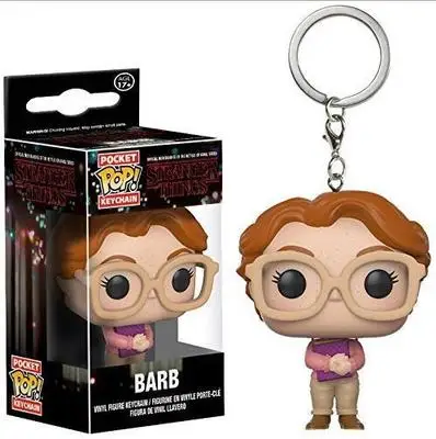 Funko Карманный Брелок для ключей pop мультфильма «Холодное сердце виниловые фигурки игрушки Коллекция Модель игрушки для детей - Цвет: BARB