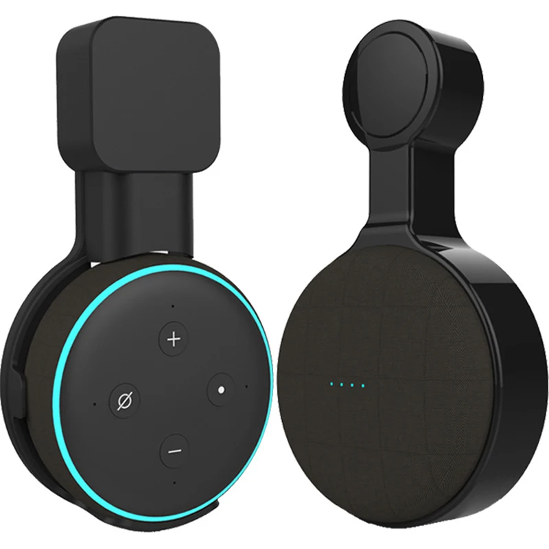 

For Alexa Echo Dot 3/Google Home Mini Speaker Generation Outlet Wall Mount Hanger Holder Stand Space Saving Bracket Accessories