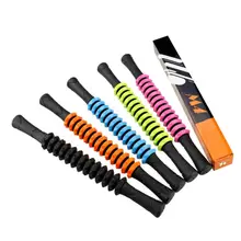 Йога массажный ролик для мышц, водостойкий портативный тренажер для тренажерного зала, инструмент для расслабления тела для фитнеса, спорта, расслабляющий инструмент