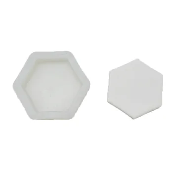 

DIY Bakery 6-Sided Polygon Base Fragrance Gypsum Fondant Fragrant Stone Liquid Silicone Mold