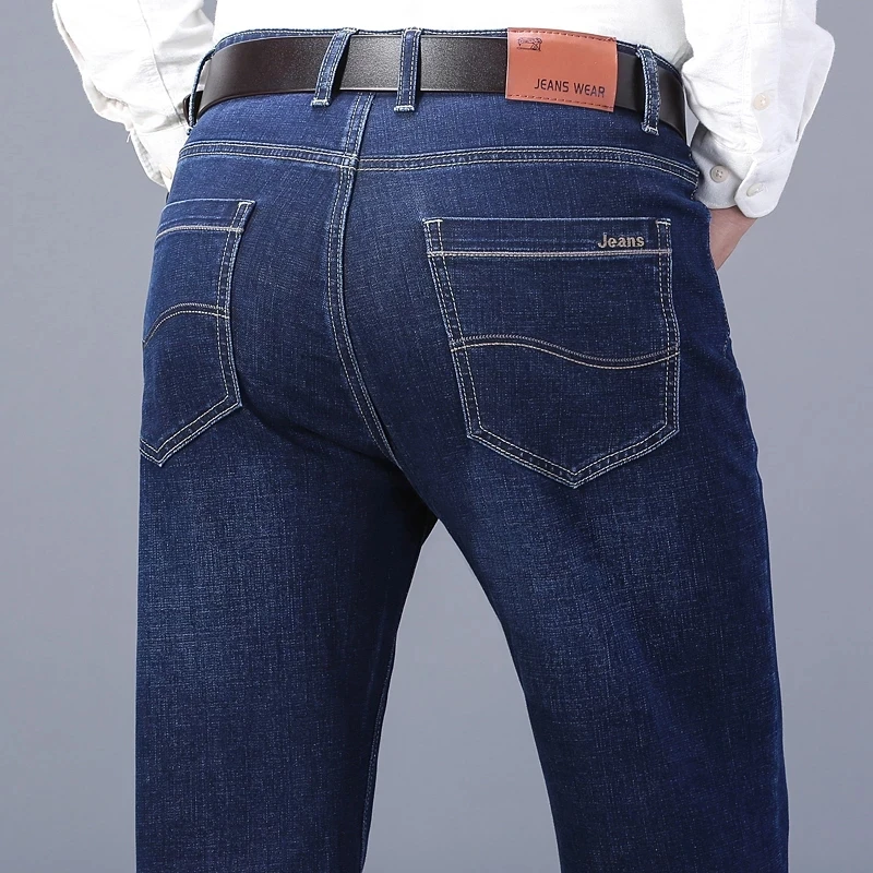 Pantalones vaqueros de moda para hombre joven, Jeans ajustados, rectos, baratos, 40, novedad, envío gratis