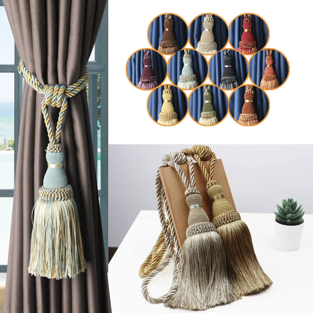 tassel on curtains