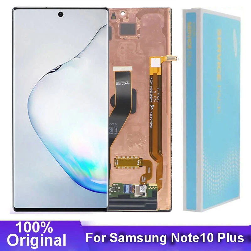 Original AMOLED Lcd Note 10 Plus For Samsung Galaxy note10 plus N975