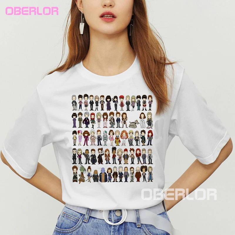 

Fashion Girl doctor and friendsTshirt Women Funny High Quality Top Tee Harajuku 90s Streetwear Casual Printed Hipster New Shirts